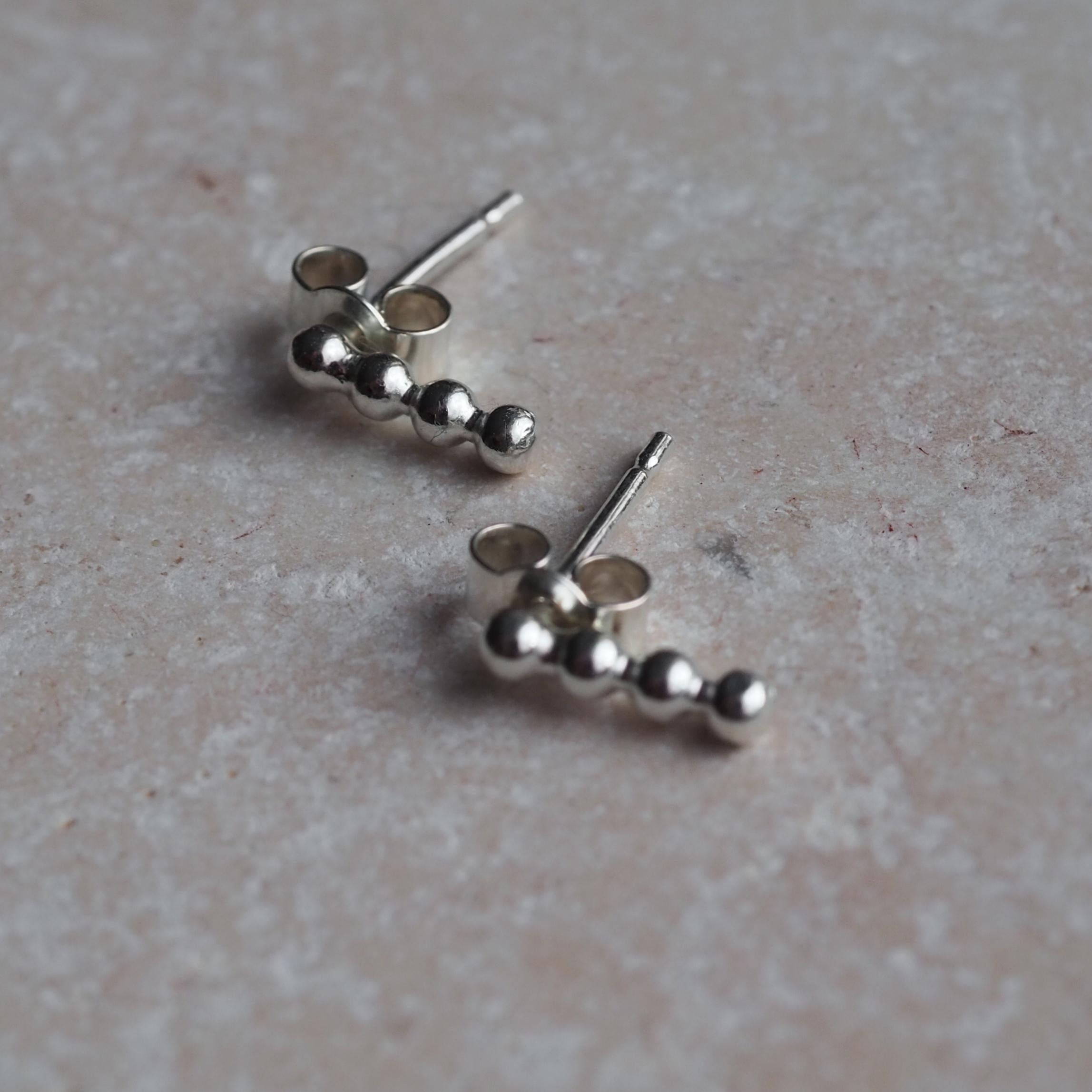 Silver Stud Earrings 