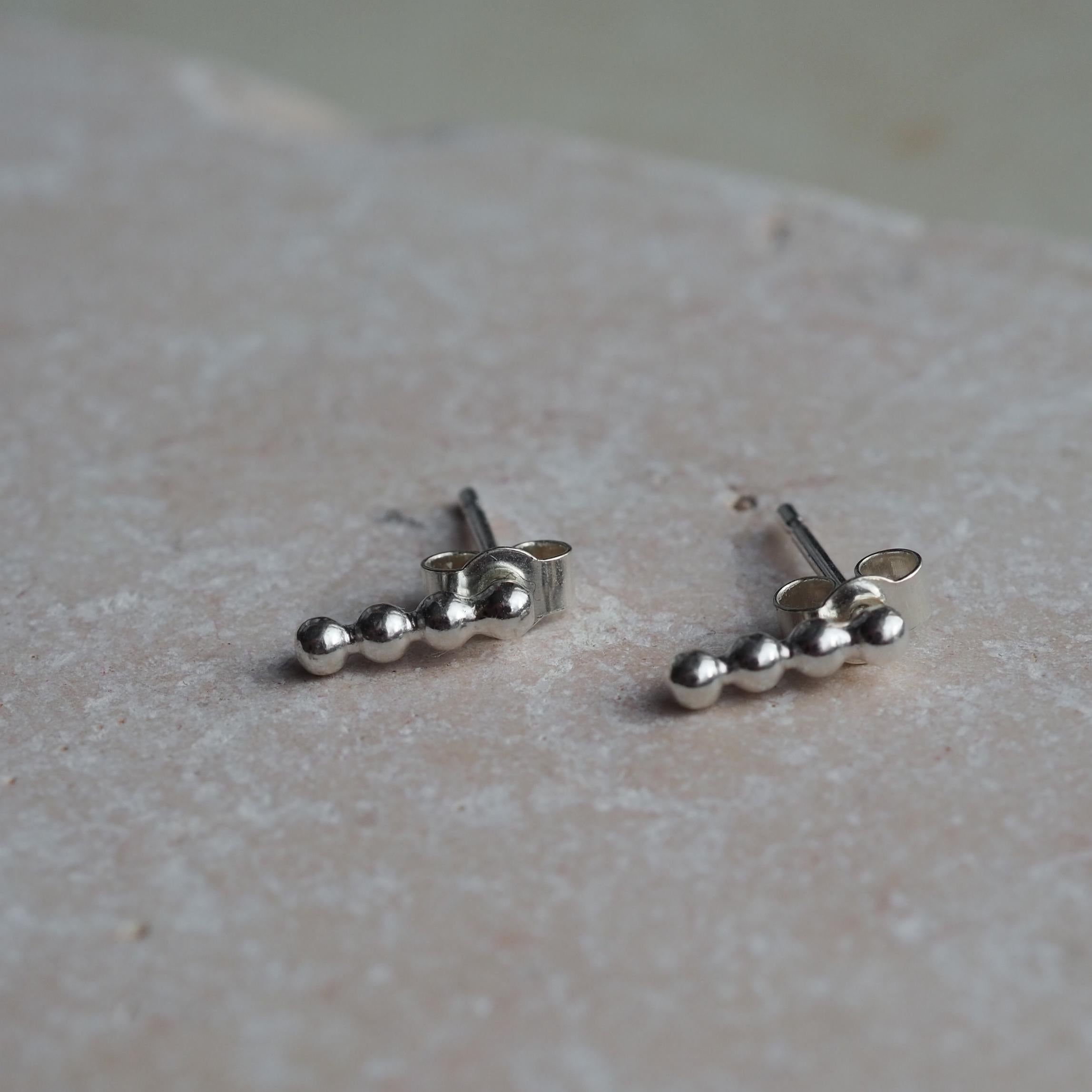 Silver Stud Earrings 