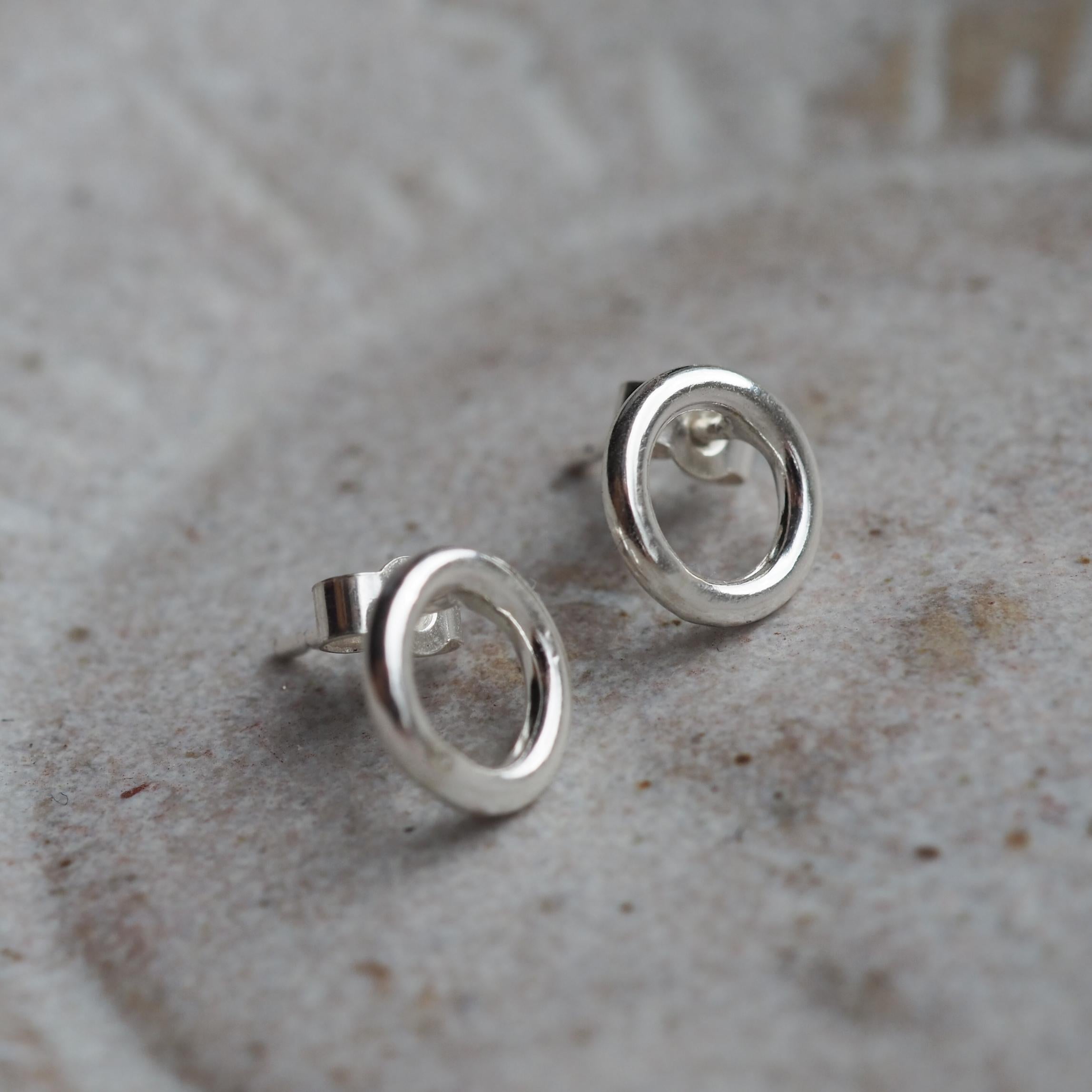 Halo Stud Earrings