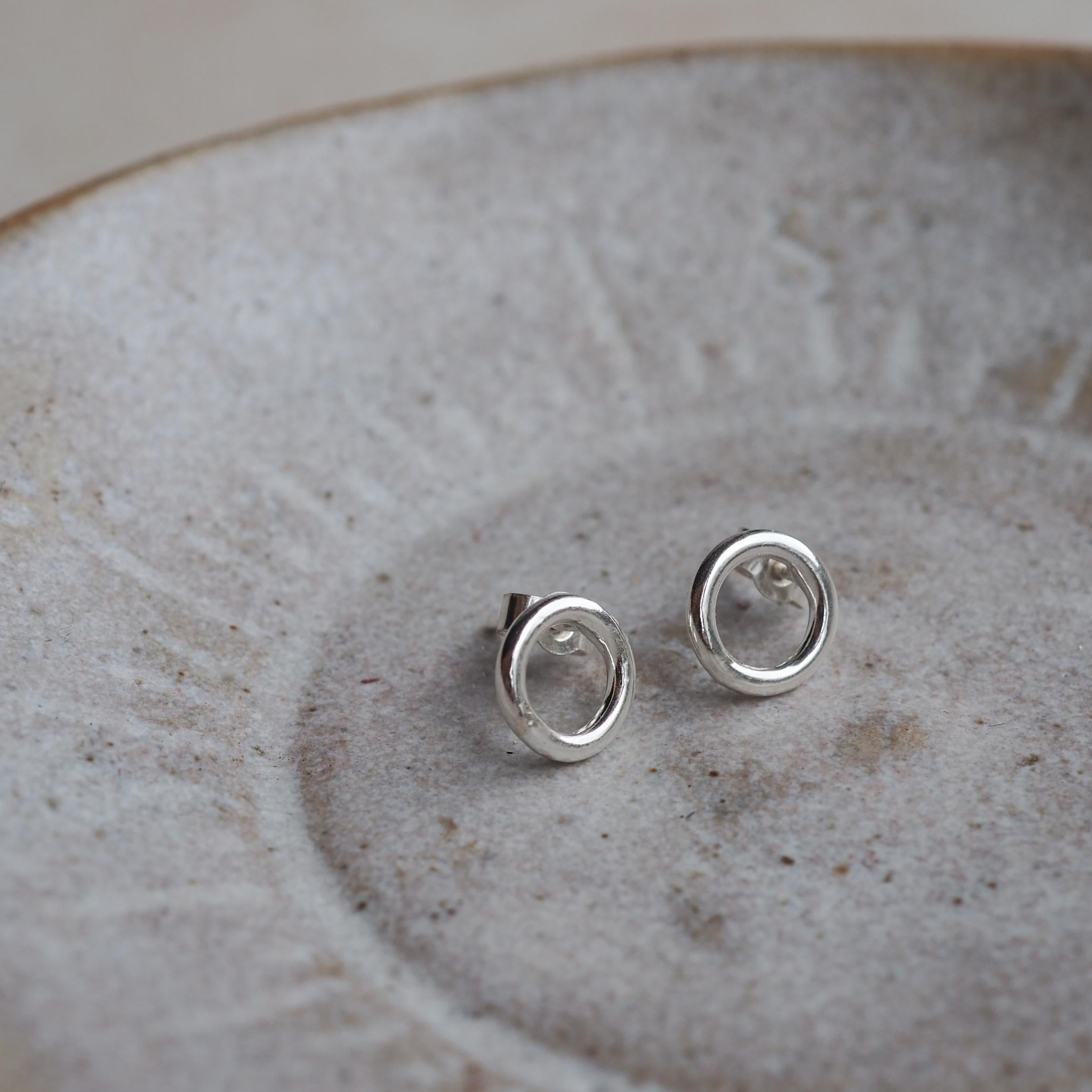 Halo Stud Earrings