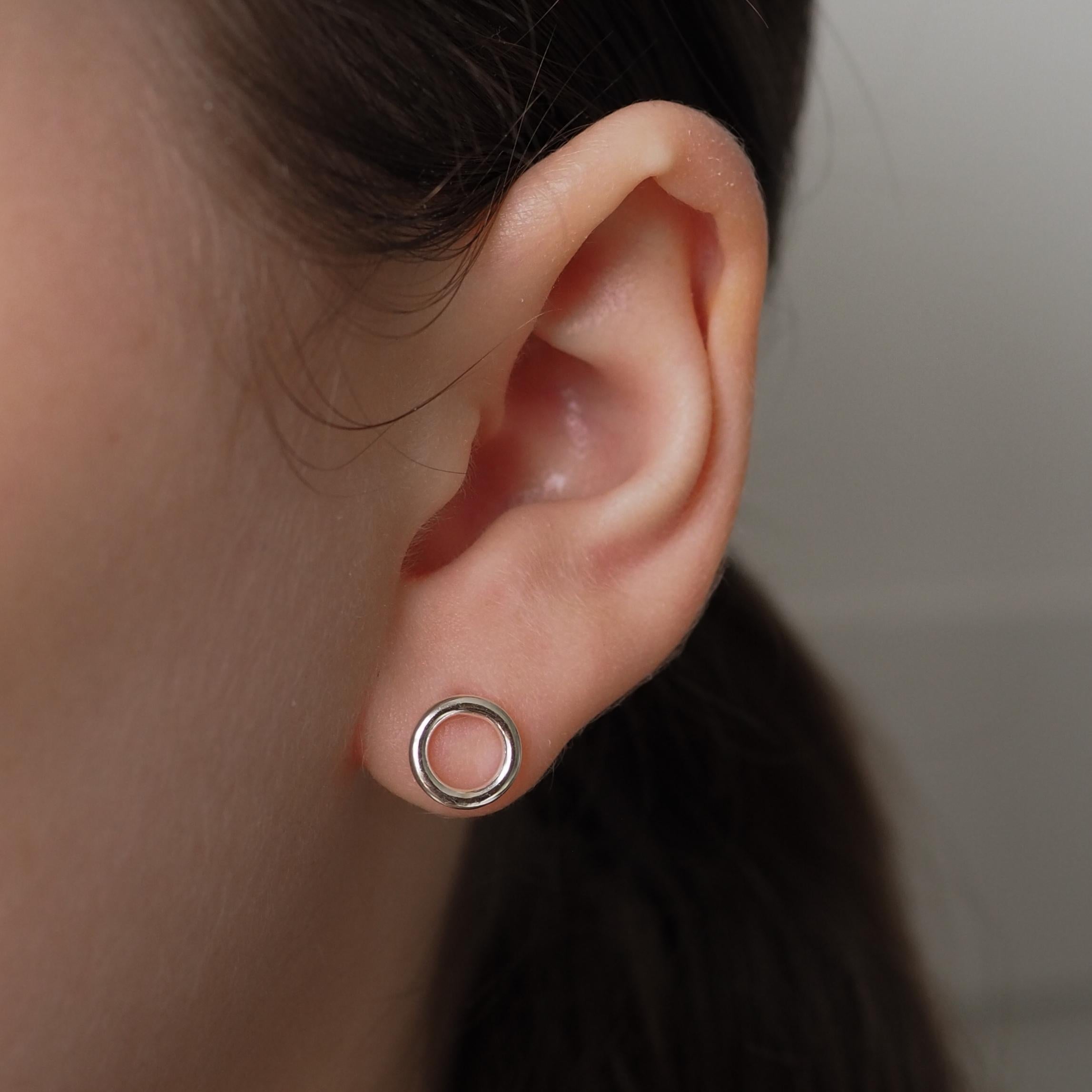 Halo Stud Earrings