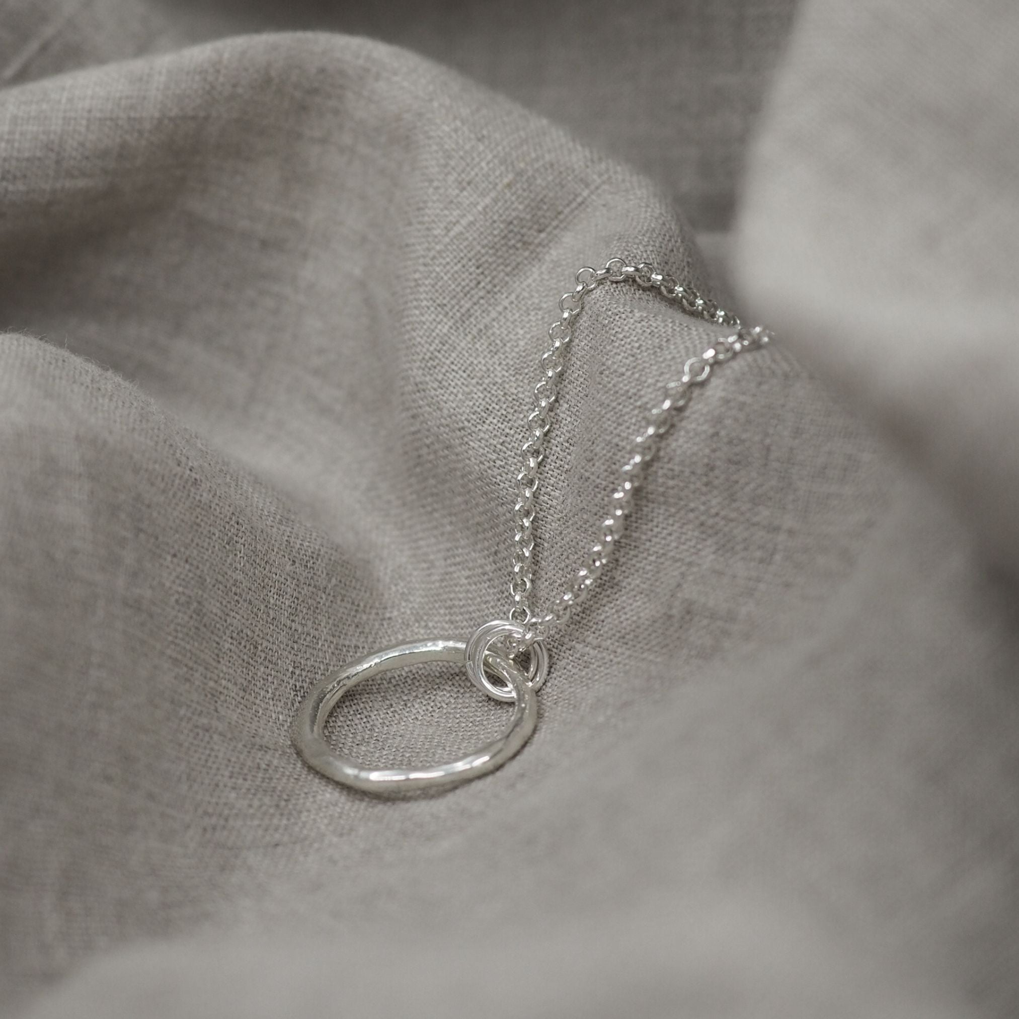 Single Halo Pendant