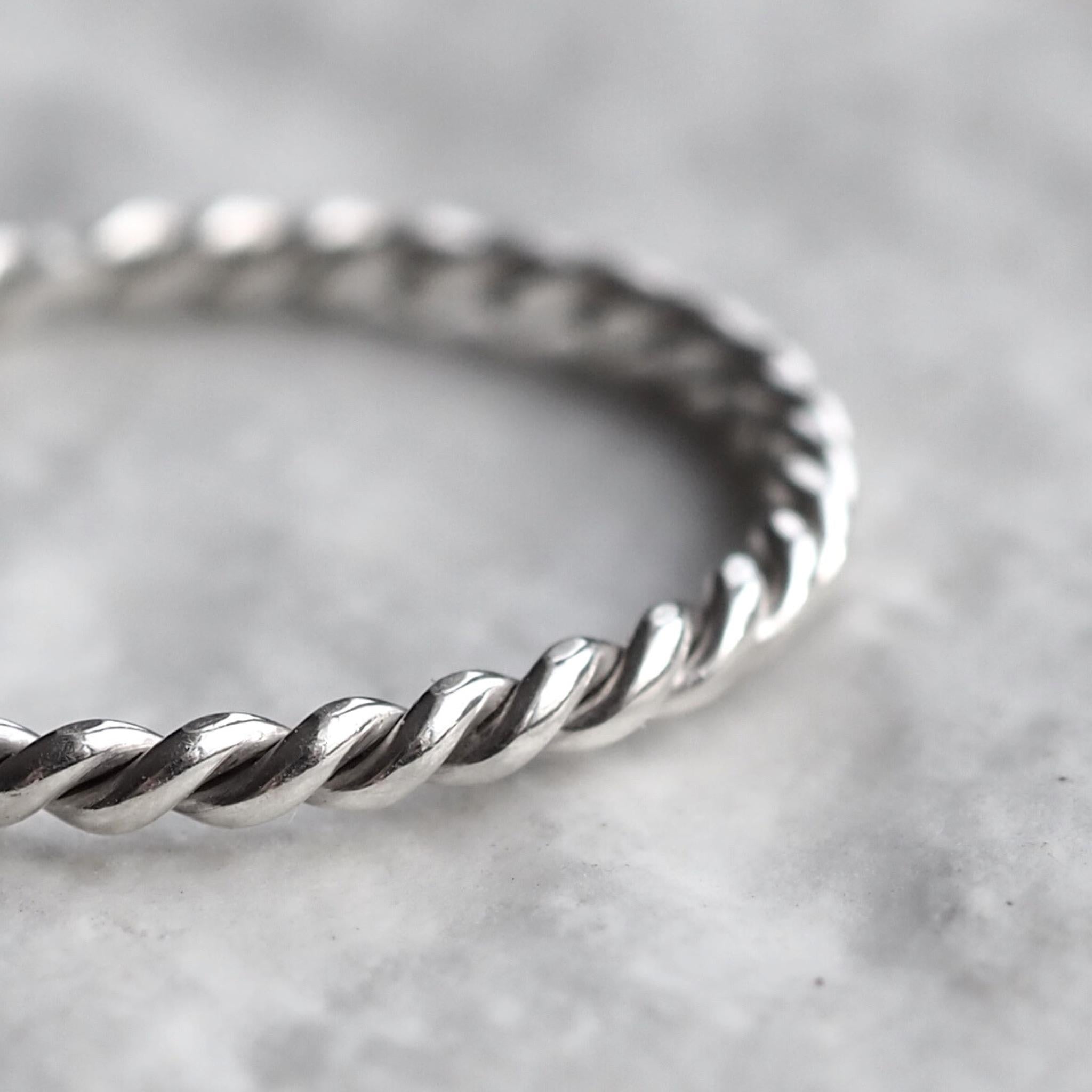 Twisted Stacking Ring